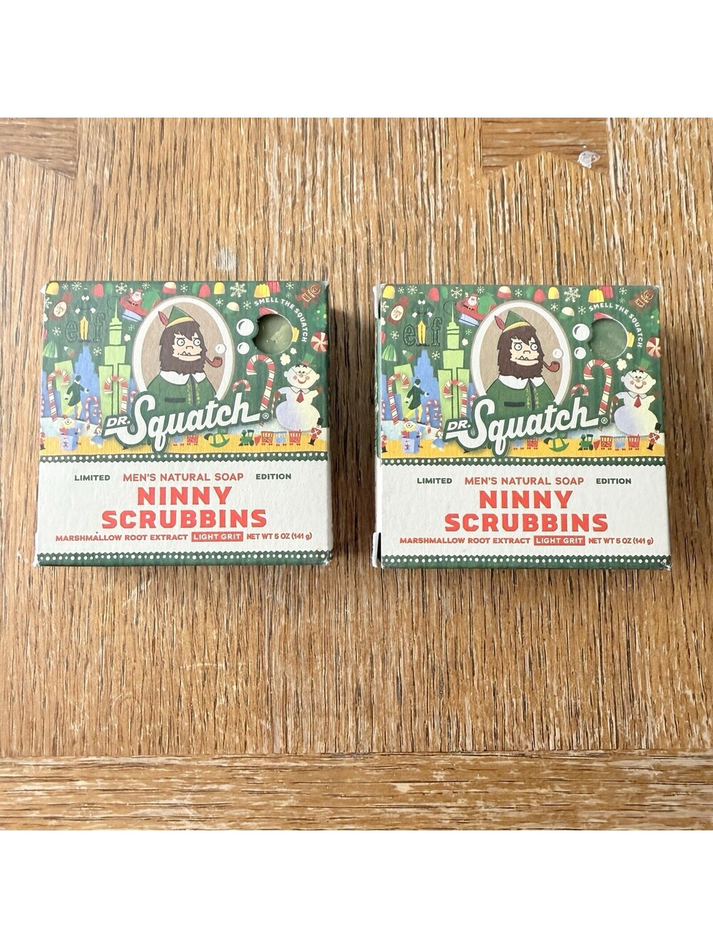 Dr. Squatch Limited Edition Ninny Scrubbins Soap 5 oz (x2)